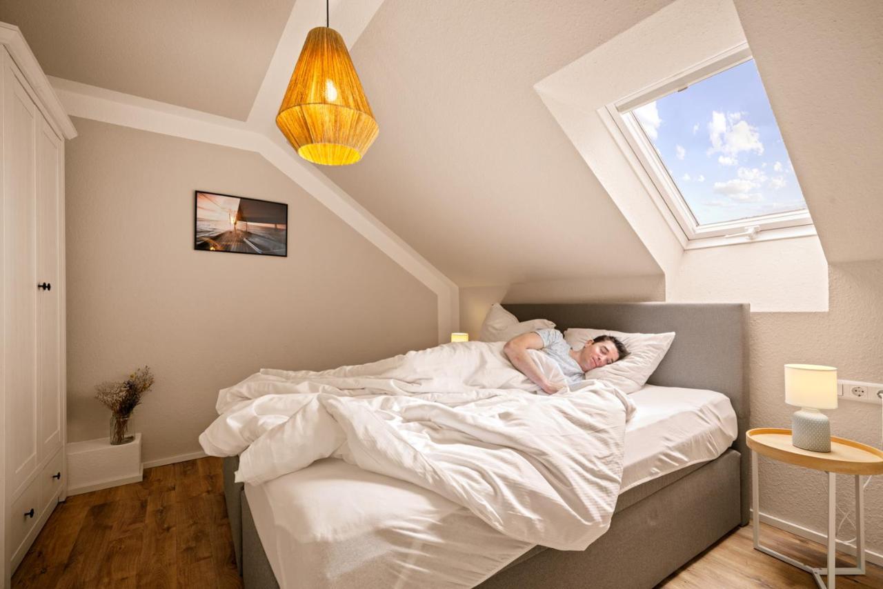 Ferien-Apartment Riedperle mit Privatstrand Friedrichshafen Buitenkant foto